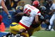 BERKELEY, CA - SEPTEMBER 12: Eddie Young #9 and Tyson Aluala #44 of the California Golden Bears sack Matt Nichols #16 of the Eastern Washington Eagles at Memorial Stadium on September 12, 2009 in Berkeley, California. (Photo by Jed Jacobsohn/Getty Images)