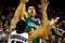 GREENSBORO, NC - MARCH 19:  Tiki Mayben #32 of the Binghamton Bearcats shoots over Gerald Henderson #15 of the Duke Blue Devils during the first round of the NCAA Division I Men's Basketball Tournament at the Greensboro Coliseum on March 19, 2009 in Greensboro, North Carolina.  (Photo by Streeter Lecka/Getty Images)