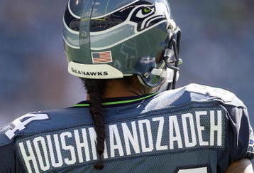 SEATTLE , WA - SEPTEMBER 13:  T.J. Houshmandzadeh #84 of the Seattle Seahawks looks on the field before the game against the St. Louis Rams at Qwest Field on September 13, 2009 in Seattle, Washington. (Photo by Otto Greule Jr/Getty Images)