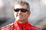 LOUDON, NH - SEPTEMBER 18:  Bobby Labonte, driver of the #71 TRG Motorsports Chevrolet, waits by his car during qualifying for the NASCAR Sprint Cup Series Sylvania 300 at the New Hampshire Motor Speedway on September 18, 2009 in Loudon, New Hampshire  (Photo by Geoff Burke/Getty Images for NASCAR)