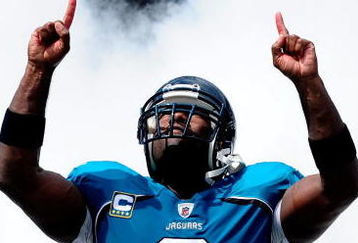 JACKSONVILLE, FL - SEPTEMBER 20:  David Garrard #9 of the Jacksonville Jaguars enters the stadium prior to the game against the Arizona Cardinals at Jacksonville Municipal Stadium on September 20, 2009 in Jacksonville, Florida.  (Photo by Sam Greenwood/Getty Images)