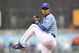 KANSAS CITY, MO - APRIL 12:  Relief pitcher Joakim Soria #48 of the Kansas City Royals throws a pitch against the New York Yankees on April 12, 2009 at Kauffman Stadium in Kansas City, Missouri. The Royals won 6-4. (Photo by G. Newman Lowrance/Getty Images)