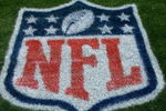 DENVER - SEPTEMBER 20:  A detail of the NFL logo on painted on the sideline grass as the Cleveland Browns face the Denver Broncos during NFL action at Invesco Field at Mile High on September 20, 2009 in Denver, Colorado. The Broncos defeated the Browns 27-6.  (Photo by Doug Pensinger/Getty Images)