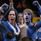 ALBANY, NY - MARCH 28:  Fans of the Butler Bulldogs show their support against the Oklahoma Sooners during the East Regionals of the NCAA Championship on March 28, 2003 at Pepsi Arena in Albany, New York. (Photo by Al Bello/Getty Images)