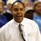 GREENSBORO, NC - MARCH 19:  Head coach Kevin Broadus of the Binghamton Bearcats yells after a call during the first round of the NCAA Division I Men's Basketball Tournament against the Duke Blue Devils at the Greensboro Coliseum on March 19, 2009 in Greensboro, North Carolina.  (Photo by Streeter Lecka/Getty Images)