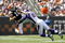 CLEVELAND - SEPTEMBER 13:  Ray Edwards #91 of the Minnesota Vikings hits Brady Quinn #10 of the Cleveland Browns at Cleveland Browns Stadium on September 13, 2009 in Cleveland, Ohio.  (Photo by Matt Sullivan/Getty Images)