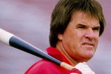 1989:  Pete Rose of the Cincinnati Reds looks on during batting practice. Mandatory Credit: Allen Steele  /Allsport