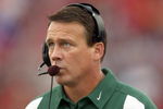 HOUSTON - NOVEMBER 17: Head coach Mark Snyder of the Marshall Thundering Herd looks on during the game with the Houston Cougars at Robertson Stadium November 17, 2007 in Houston, Texas. Houston won 35-28. (Photo by Stephen Dunn/Getty Images) 