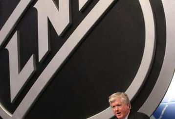 MONTREAL, QC - JUNE 26:  Brian Burke of the Toronto Maple Leafs photographed during the first round of the 2009 NHL Entry Draft at the Bell Centre on June 26, 2009 in Montreal, Quebec, Canada.  (Photo by Bruce Bennett/Getty Images)