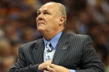 DENVER - MAY 29:  Head coach George Karl of the Denver Nuggets looks on against the Los Angeles Lakers in Game Six of the Western Conference Finals during the 2009 NBA Playoffs at Pepsi Center on May 29, 2009 in Denver, Colorado. NOTE TO USER: User expressly acknowledges and agrees that, by downloading and or using this photograph, User is consenting to the terms and conditions of the Getty Images License Agreement.  (Photo by Jed Jacobsohn/Getty Images)