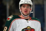 UNIONDALE, NY - MARCH 25:  Colton Gillies #18 of the Minnesota Wild skates against the New York Islanders on March 25, 2009 at the Nassau Coliseum in Uniondale, New York.  (Photo by Bruce Bennett/Getty Images)