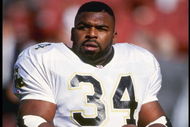 13 Dec 1992: Running back Craig Heyward of the New Orleans Saints looks on during a game against the Los Angeles Rams at Anaheim Stadium in Anaheim, California. The Saints won the game, 37-14.