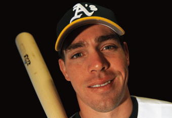 PHOENIX - FEBRUARY 22:  Matt Carson of the Oakland Athletics poses during photo day at the Athletics spring training complex on February 22, 2009 in Phoenix, Arizona.  (Photo by Ronald Martinez/Getty Images)