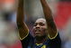 WIGAN, ENGLAND - SEPTEMBER 26:  Didier Drogba of Chelsea celabrates scoring during the Barclays Premier League match between Wigan Athletic and Chelseaat DW Stadium on September 26, 2009 in Wigan, England.  (Photo by Phil Cole/Getty Images)