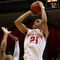 DAYTON, OH - MARCH 20: Evan Turner#21 of the Ohio State Buckeyes shoots over Kenny Hasbrouck #41 of the Siena Saints during the first round of the NCAA Division I Men's Basketball Tournament at the University of Dayton Arena on March 20, 2009 in Dayton, Ohio.  (Photo by Andy Lyons/Getty Images)