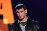 LAS VEGAS - DECEMBER 07:  UFC light heavyweight champion Quinton ?Rampage? Jackson (L) and mixed martial arts fighter Forrest Griffin speak at Spike TV's 2007 'Video Game Awards' at the Mandalay Bay Events Center on December 7, 2007 in Las Vegas, Nevada.  (Photo by Ethan Miller/Getty Images)