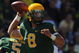 EUGENE, OR - SEPTEMBER 26: Jeremiah Masoli #8 of the Oregon Ducks sets to throw a pass in the second quarter of the game against the California Bears at Autzen Stadium on September 26, 2009 in Eugene, Oregon.. The Ducks upset the Bears 42-3. (Photo by Steve Dykes/Getty Images)