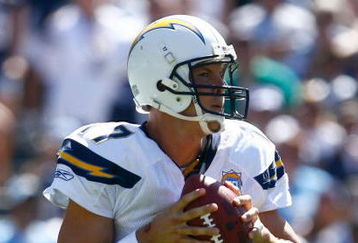 SAN DIEGO - SEPTEMBER 20:  Quarterback Philip Rivers #17 of the San Diego Chargers plays against the Baltimore Ravens at Qualcomm Stadium on September 20, 2009 in San Diego, California. The Ravens defeated the Chargers 31-26.  (Photo by Jeff Gross/Getty Images)