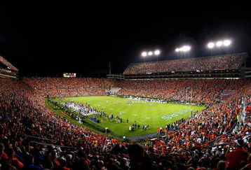 AUBURN, AL - SEPTEMBER 19:  A general view of Jordan-Hare Stadium during the game between the Auburn Tigers and the West Virginia Mountaineers on September 19, 2009 in Auburn, Alabama.  (Photo by Kevin C. Cox/Getty Images)