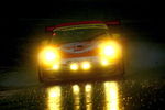 BRASELTON, GA - SEPTEMBER 26:  Darren Law drives the #44 GT2 Flying Lizards Motorsports Porsche 911 GT3 in torrential rain during the American Le Mans Series Petit Le Mans on September 26, 2009 at Road Atlanta in Braselton, Georgia.  (Photo by Darrell Ingham/Getty Images)