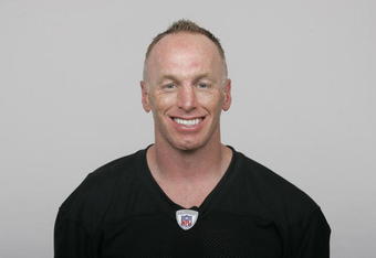 OAKLAND, CA - 2009:  Jeff Garcia of the Oakland Raiders poses for his 2009 NFL headshot at photo day in Oakland, California.  (Photo by NFL Photos)   