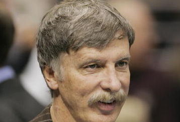 DENVER - NOVEMBER 4:  Denver Nuggets owner Stanley Kroenke is seen at the game against the Minnesota Timberwolves at the Pepsi Center on November 4, 2004 in Denver, Colorado.  The Nuggets won 94-92 in overtime.  NOTE TO USER: User expressly acknowledges and agrees that, by downloading and/or using this Photograph, User is consenting to the terms and conditions of the Getty Images License Agreement.(Photo by: Brian Bahr/Getty Images)