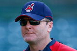 ANAHEIM, CA - JULY 27:  Cleveland Indians manager Eric Wedge looks on during batting practice prior to the game against the Los Angeles Angels of Anaheim at Angel Stadium on July 27, 2009 in Anaheim, California.  (Photo by Jeff Gross/Getty Images)