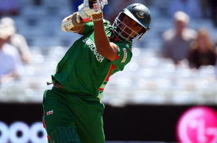 NOTTINGHAM, ENGLAND - JUNE 02:  Tamim Iqbal of Bangladesh hits out during the Twenty20 Warm Up Match between Bangladesh and Sri Lanka at Trent Bridge on June 2, 2009 in Nottingham, England.  (Photo by Julian Herbert/Getty Images)