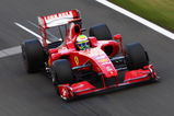 NORTHAMPTON, UNITED KINGDOM - JUNE 20:  Felipe Massa of Brazil and Ferrari drives during final practice prior to qualifying for the British Formula One Grand Prix at Silverstone on June 20, 2009 in Northampton, England.  (Photo by Clive Mason/Getty Images)