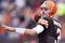 CLEVELAND - NOVEMBER 30:  Derek Anderson #3 of the Cleveland Browns throws a first quarter pass while playing the of the Indianapolis Colts on November 30, 2008 at Cleveland Browns Stadium in Cleveland, Ohio. Indianapolis won the game 10-6.  (Photo by Gregory Shamus/Getty Images)