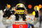 SINGAPORE - SEPTEMBER 27:  Lewis Hamilton of Great Britain and McLaren Mercedes celebrates in parc ferme after winning the Singapore Formula One Grand Prix at the Marina Bay Street Circuit on September 27, 2009 in Singapore.  (Photo by Clive Mason/Getty Images)