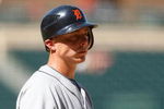 ANAHEIM, CA - AUGUST 26:  Brandon Inge #15 of the Detroit Tigers prepares to bat against the Los Angeles Angels of Anaheim at Angel Stadium on August 26, 2009 in Anaheim, California.  (Photo by Jeff Gross/Getty Images)