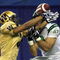 TORONTO - NOVEMBER 25:  Anthony Malbrough #3 of the Winnipeg Blue Bombers knocks away a pass in the endzone  from D.J. Flick #3 of the Saskatchewan Rough Riders during the third quarter in the 95th Grey Cup on November 25, 2007 at the Rogers Centre in Toronto, Ontario, Canada.  The Rough Riders won 23-19.  (Photo by Harry How/Getty Images)