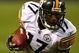 CHICAGO - SEPTEMBER 20: Mike Wallace #17 of the Pittsburgh Steelers runs after a catch against the Chicago Bears on September 20, 2009 at Soldier Field in Chicago, Illinois. The Bears defeated the Steelers 17-14. (Photo by Jonathan Daniel/Getty Images)