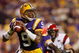 BATON ROUGE, LA - SEPTEMBER 19:  Quarterback Jordan Jefferson #9 of the Louisiana State University Tigers looks to throw a pass against the University of Louisiana-Lafatette Ragin' Cajuns at Tiger Stadium on September 19, 2009 in Baton Rouge, Louisiana.  The Tigers defeated the Cajuns 31-3.  (Photo by Chris Graythen/Getty Images)