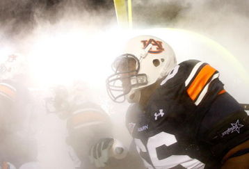 AUBURN, AL - SEPTEMBER 19:  The Auburn Tigers enter the field to face the West Virginia Mountaineers at Jordan-Hare Stadium on September 19, 2009 in Auburn, Alabama.  (Photo by Kevin C. Cox/Getty Images)