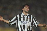 25 Sep 1996:  Alessandro Del Piero of Juventus in action during the champions league match between Fenerbahce and Juventus in Turkey. Juventus went on to win the match by 0-1. Mandatory Credit: Graham Chadwick/Allsport