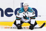 GLENDALE, AZ - SEPTEMBER 26:  Patrick Marleau #12 of the San Jose Sharks warms up before the preseason NHL game against the Phoenix Coyotes at Jobing.com Arena on September 26, 2009 in Glendale, Arizona.  The Coyotes defeated the Sharks 2-0.  (Photo by Christian Petersen/Getty Images)