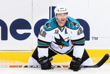 GLENDALE, AZ - SEPTEMBER 26:  Patrick Marleau #12 of the San Jose Sharks warms up before the preseason NHL game against the Phoenix Coyotes at Jobing.com Arena on September 26, 2009 in Glendale, Arizona.  The Coyotes defeated the Sharks 2-0.  (Photo by Christian Petersen/Getty Images)
