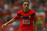 MANCHESTER, ENGLAND - AUGUST 16:  Dimitar Berbatov of Manchester United in action during the Barclays Premier League match between Manchester United and Birmingham City at Old Trafford on August 16, 2009 in Manchester, England. (Photo by Alex Livesey/Getty Images)