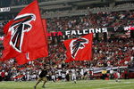 ATLANTA - SEPTEMBER 20:  Fans of the Atlanta Falcons cheer against the Carolina Panthers at Georgia Dome on September 20, 2009 in Atlanta, Georgia.  (Photo by Kevin C. Cox/Getty Images)