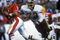 SAN DIEGO - JANUARY 31:  Quarterback John Elway #7 of the Denver Broncos tries to avoid an onrushing Dexter Manley #72 of the Washington Redskins during Superbowl XXII on January 31, 1988 at San Diego Jack Murphy Stadium in San Diego, California.  The Redskins defeated the Broncos 42-10. (Photo by Mike Powell/Getty Images)