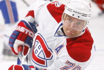 OTTAWA - SEPTEMBER 19:  Andrei Markov #79 of the Montreal Canadiens skates during warmups before a preseason game against the Ottawa Senators at Scotiabank Place on September 19, 2009 in Ottawa, Canada. The Ottawa Senators defeated the Montreal Canadiens 6-1.  (Photo by Phillip MacCallum/Getty Images) 