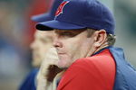 DETRIOT - JULY 8: Manager Eric Wedge #22 of the Cleveland Indians looks on against the Detroit Tigers on July 8, 2008 at Comerica Park in Detroit, Michigan. (Photo by: Gregory Shamus/Getty Images)