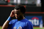 NEW YORK - JUNE 23:  Jose Reyes #7 of the New York Mets stands on the field during batting practice against the St. Louis Cardinals at Citi Field on June 23, 2009 in the Flushing neighborhood of the Queens borough of New York City. Reyes is still on the injured list.  (Photo by Michael Heiman/Getty Images)