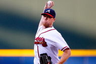 ATLANTA - AUGUST 22:  Starting pitcher Tommy Hanson #48 of the Atlanta Braves pitches to the Florida Marlins on August 22, 2009 at Turner Field in Atlanta, Georgia.  (Photo by Kevin C. Cox/Getty Images)