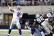 ARLINGTON, TX - SEPTEMBER 28: Tony Romo #9 of the Dallas Cowboys passes against the Carolina Panthers at Cowboys Stadium on September 28, 2009 in Arlington, Texas. (Photo by Ronald Martinez/Getty Images)