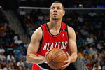 NEW ORLEANS - NOVEMBER 14:  Brandon Roy #7 of the  Portland Trail Blazers shoots a free throw during the game against the New Orleans Hornets at the New Orleans Arena on November 14, 2008 in New Orleans, Louisiana.  The Hornets defeated the Trail Blazers 87-82.  NOTE TO USER: User expressly acknowledges and agrees that, by downloading and/or using this Photograph, user is consenting to the terms and conditions of the Getty Images License Agreement.  (Photo by Chris Graythen/Getty Images)