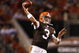CLEVELAND - AUGUST 29:  Derek Anderson #3 of the Cleveland Browns passes to a receiver against the Tennessee Titans at Cleveland Browns Stadium on August 29, 2009 in Cleveland, Ohio.  (Photo by Matt Sullivan/Getty Images)
