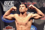 PORTLAND, OR - AUGUST 28: UFC heavyweight fighter Antonio Rodrigo Nogueira weighs in at the UFC 102: Couture vs. Nogueira Weigh-In at the Rose Garden Arena on August 28, 2009 in Portland, Oregon. (Photo by Jon Kopaloff/Getty Images)
